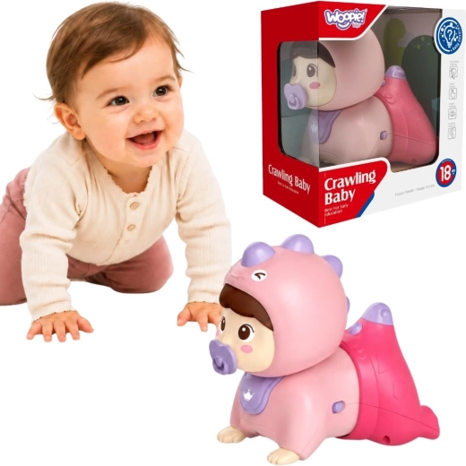 Interaktives Krabbelbaby WOOPIE mit Licht und Melodien