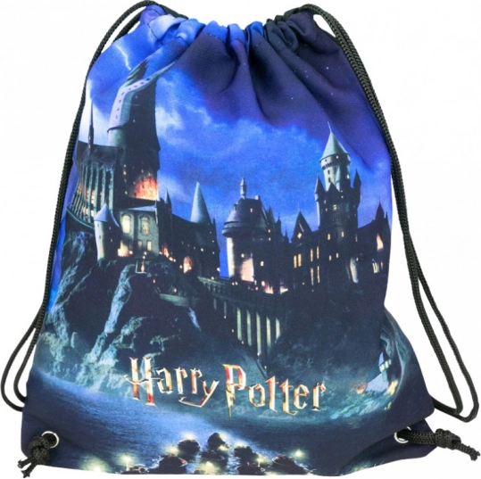 Harry Potter Textilbeutel - Nacht in Hogwarts 33x45 cm