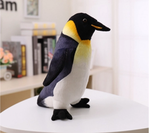 Plüschmaskottchen Kaiserpinguin 25 cm