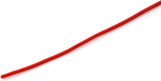 Silikonleitung MSP 0,5 mm² (20 AWG) rot 1 m