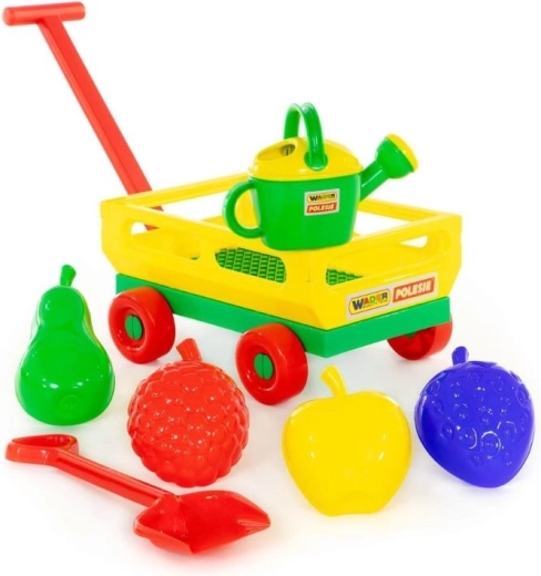 Gartenwagen mit Zubehör (7 Teile)