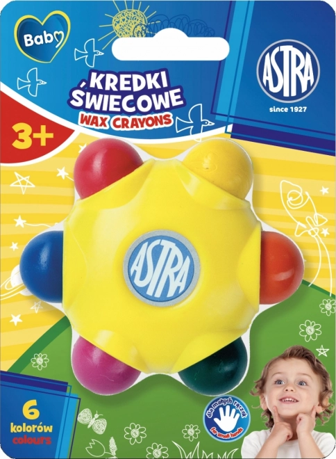 Wachsmalstifte ASTRA BABY Stern