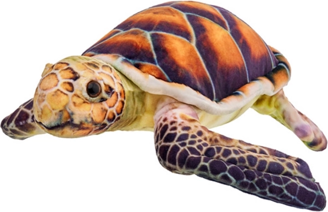 Braune Plüschschildkröte 38 cm