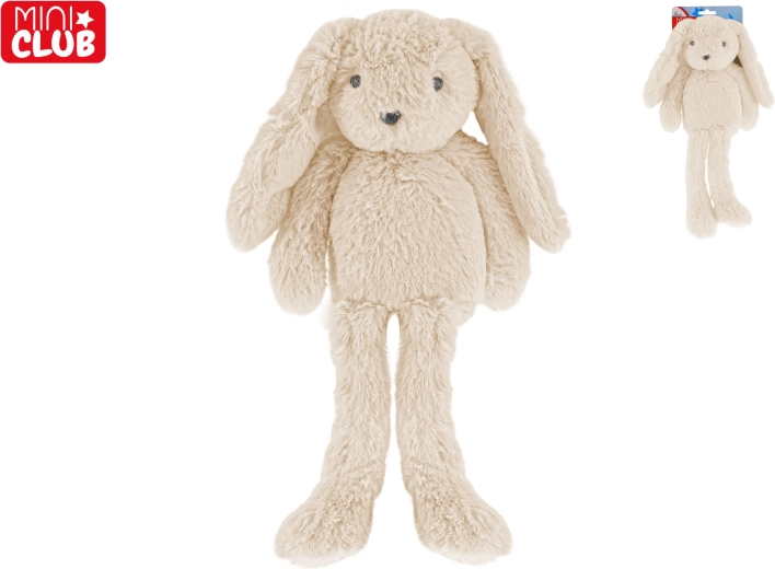 Mini Club beiges Plüschhäschen mit langen Beinen 37 cm
