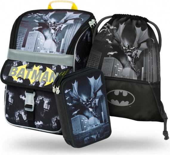 Set Schulbedarf Zippy Batman Dark City