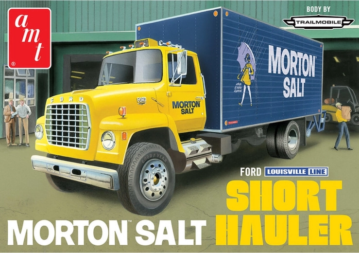 AMT Ford Louisville Short Hauler „Morton Salt“ 1:25 Kunststoffmodell