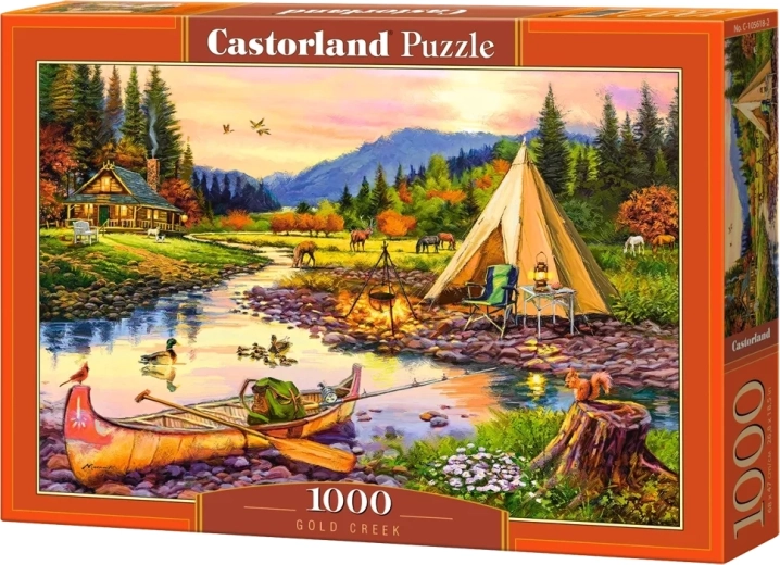 Castorland Puzzle Goldener Bach 1000 Teile