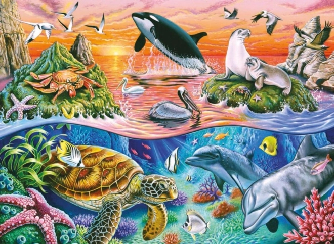 Puzzle Wunderschöner Ozean XXL von Ravensburger 100 Teile