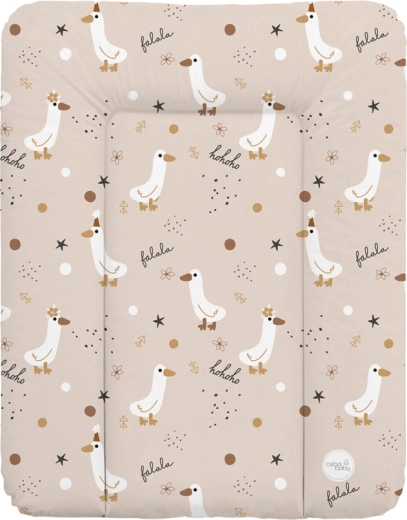 Ceba Baby weiche Wickelauflage für die Kommode 50 × 70 cm Basic Crazy Ducks