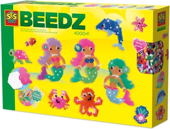 SES Creative Beedz Bügelperlen – Meeresfeen und Meerestiere