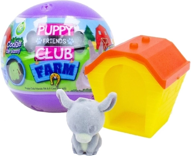 Puppy Club Farm Animals – Bauernhoftier-Figur in Kapsel 50 mm