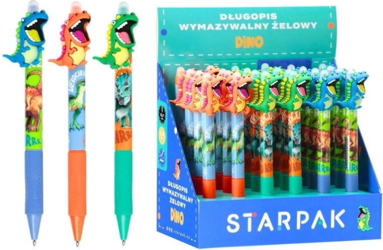 Radierbarer Gelstift Dino – 1 Stück