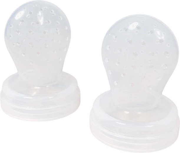 Nuuroo Lauge Ersatz-Sauger für den Fruchtsauger, transparent, 2 Stk., 4M+