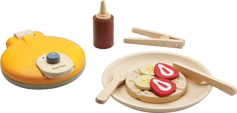 Plan Toys Holz-Set zur Waffelzubereitung