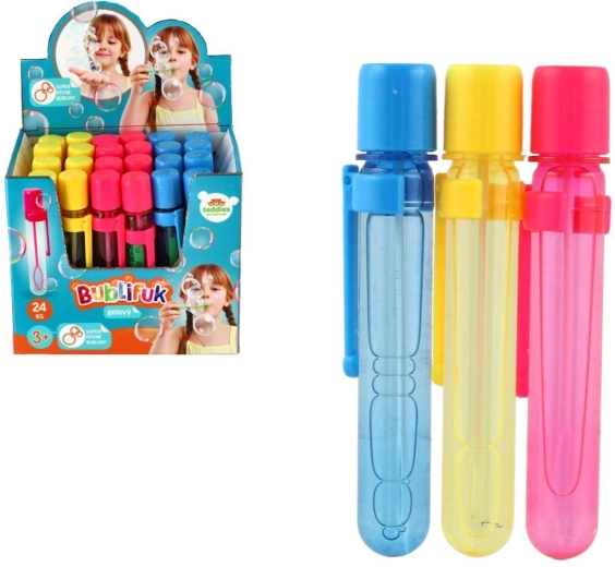 Mini-Gel-Seifenblasen 20 ml (12 cm, 3 Farben) – 1 Stück
