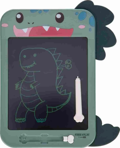 FreeON Free2Play magnetische Zeichentafel Dinosaurier – 1 Stück