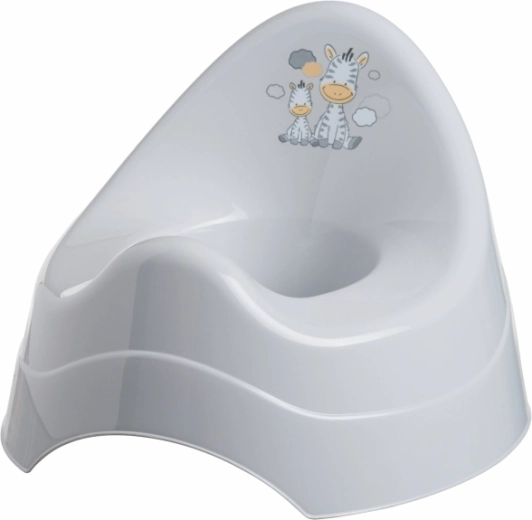 Maltex Töpfchen Zebra grau