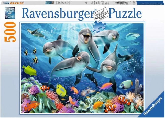 Puzzle 500 Teile – Delfine RAVENSBURGER