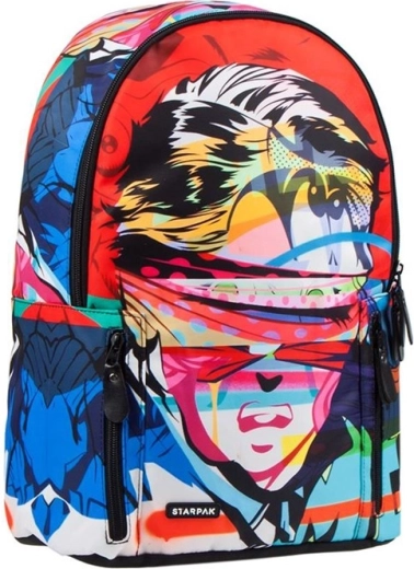 Bunter Starpak-Rucksack – 1 Stück