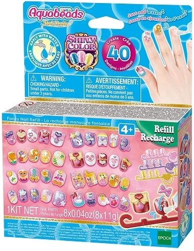 Aquabeads Nagelstudio – Ergänzungsset Shiny Color