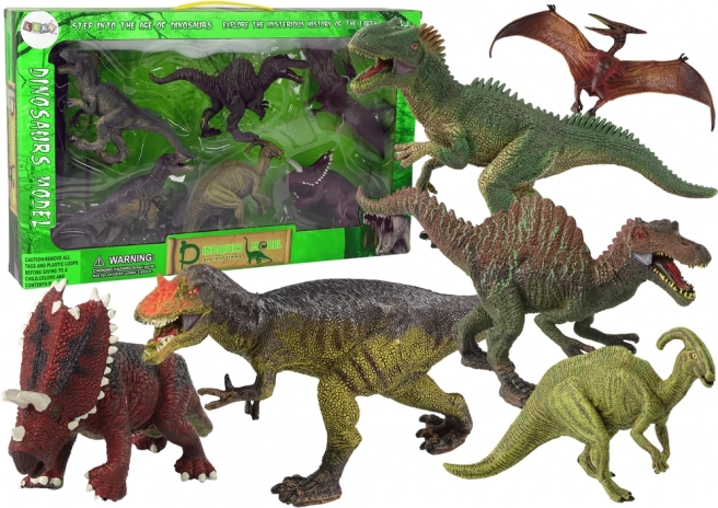 Dinosaurier-Set - 6 große Figuren