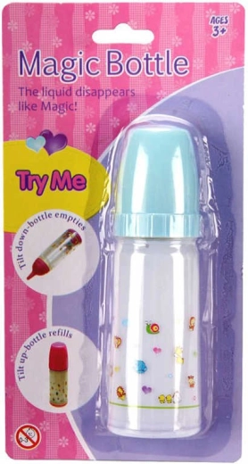 Magisches Babyfläschchen mit verschwindender Milch für Puppe 14,5 cm - 1 Stück