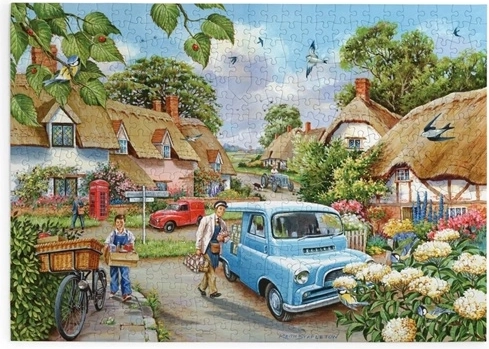 HOP Puzzle Frischer Morgen 500 große Teile