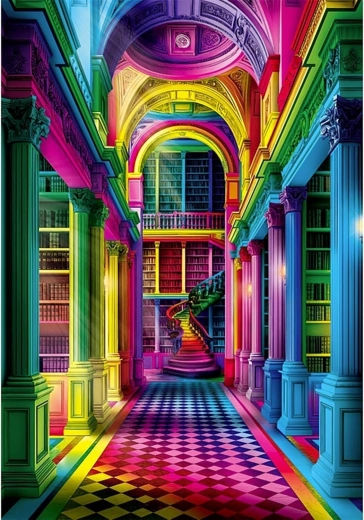Clementoni Puzzle ColorBoom: Athenaeum 1000 Teile