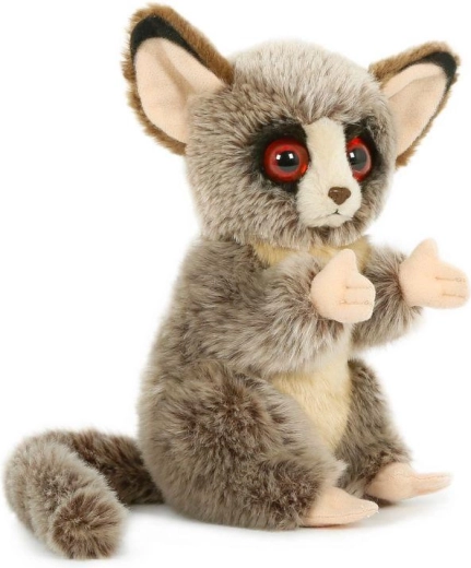 Sitzendes Plüsch-Galago-Äffchen 18 cm