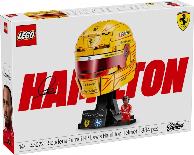 LEGO Editions Helm von Lewis Hamilton Scuderia Ferrari HP