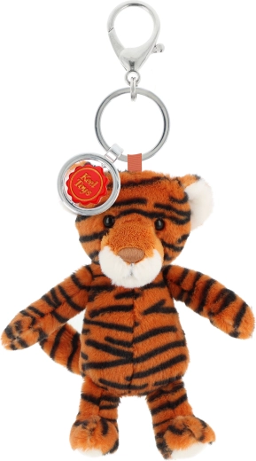 Keeleco Plüschanhänger Tiger aus der Kollektion Zauberwelt, 14 cm