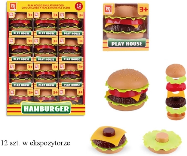 Küchenspielset – Hamburger für Kinder