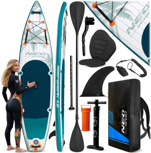 Aufblasbares Paddleboard Neo-Sport Reefbreak 350 × 81 × 15 cm