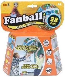 Fanball - Dose für Bälle, orange