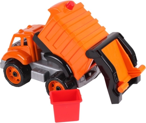 Müllwagen – Kunststoff-Müllauto mit Container