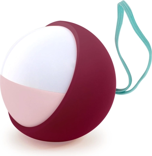 Nachtlicht Pabobo Little Moon Red mit einstellbarer Helligkeit