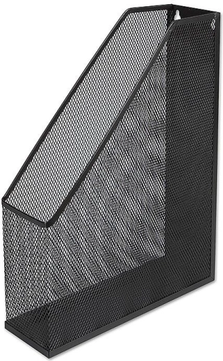Metall-Wandhalter für Kataloge CONCORDE, schwarz