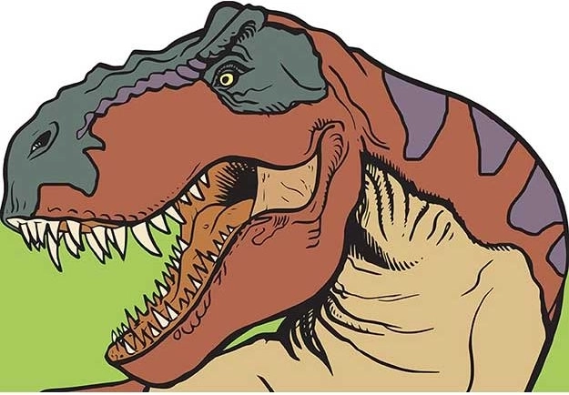 Meine Malbücher – Dinosaurier