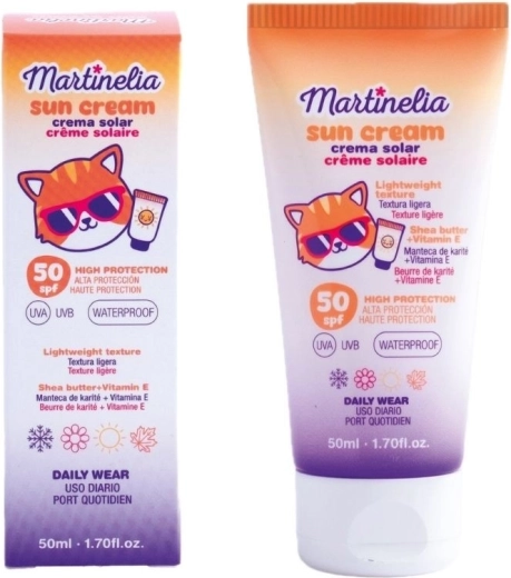Wasserfeste Sonnencreme für Kinder SPF 50 50 ml
