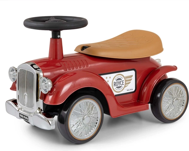 Kinder-Rutschfahrzeug Milly Mally Royce in Burgunderrot