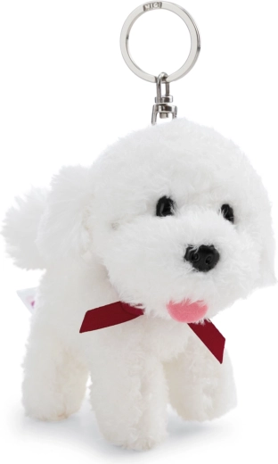 NICI Schlüsselanhänger Plüsch-Bichon 10 cm
