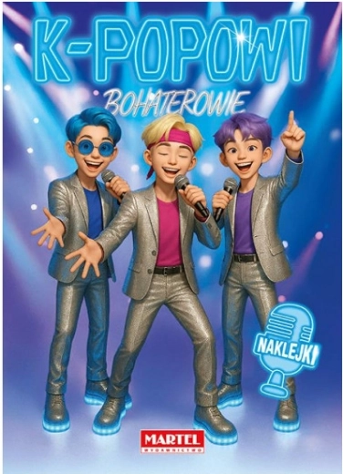 K-Pop-Helden mit Aufklebern