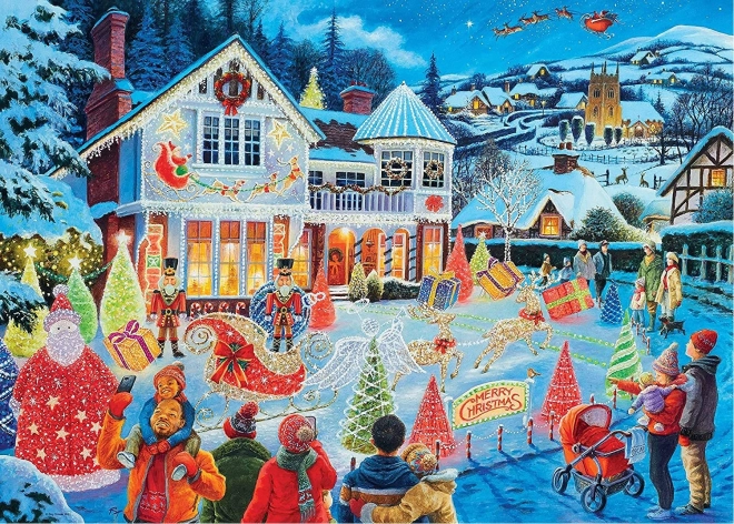 Puzzle mit 1000 Teilen mit Weihnachtsmotiv RAVENSBURGER