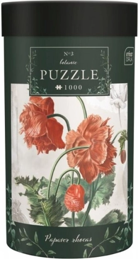 Puzzle Botanic: Klatschmohn, 1.000 Teile