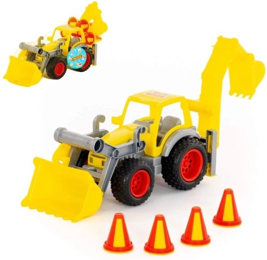 Plastiktraktor mit Frontlader ConsTruck