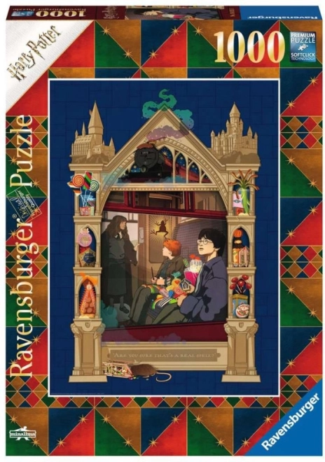 Ravensburger Puzzle Harry Potter Reise nach Hogwarts 1000 Teile