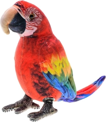 Plüschpapagei Ara 20 cm