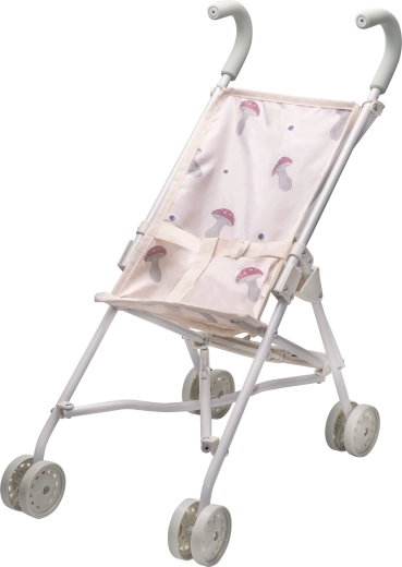 Lillan & Friends faltbarer Puppenwagen mit Fliegenpilz-Motiv