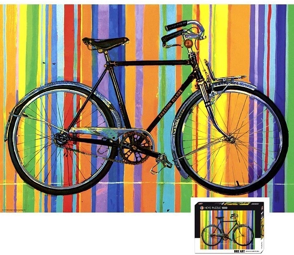 HEYE Puzzle Bike Art: Freiheit Deluxe 1000 Teile