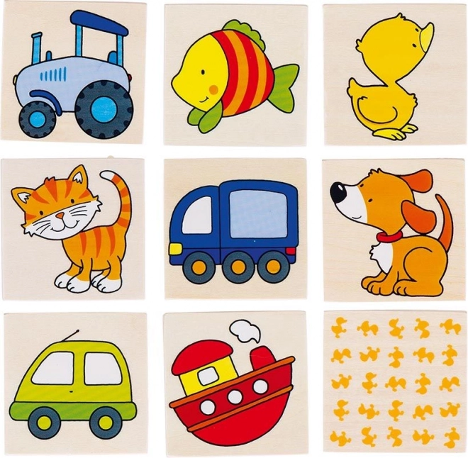 Goki Memo-Puzzle – 16 Teile